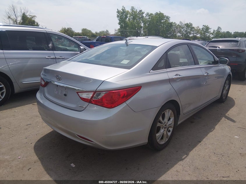 Vin: 5npec4ac2bh011147, lot: 45802591, hyundai sonata limited 20114