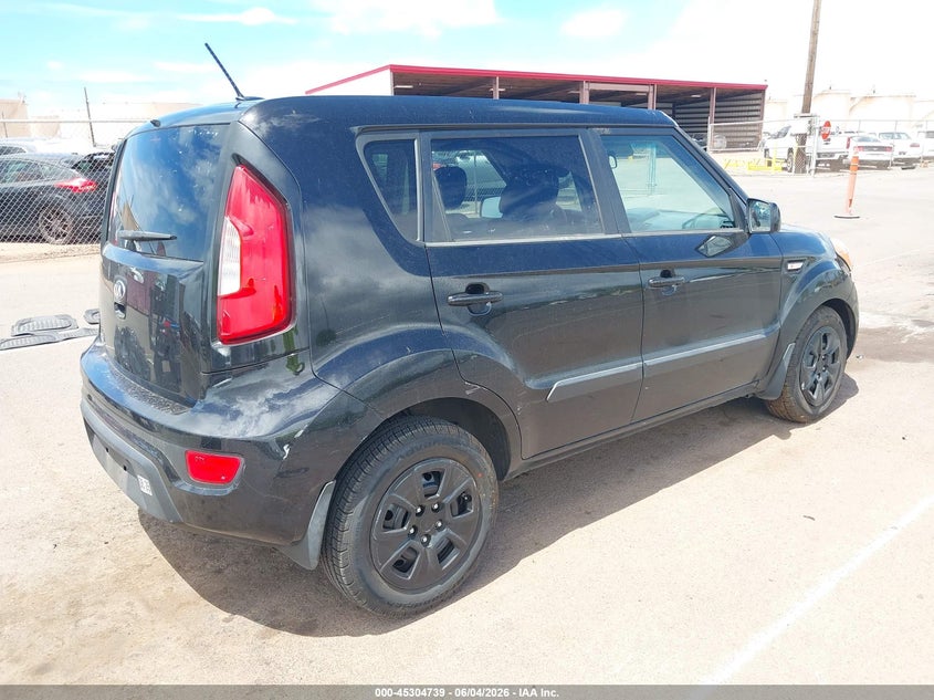 Vin: kndjt2a50d7618210, lot: 45802602, kia soul 20134