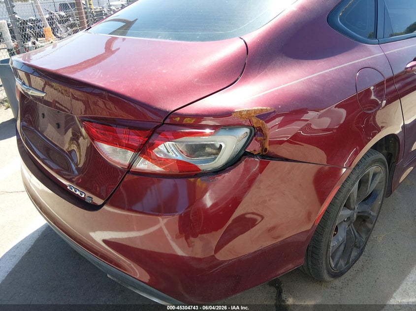 2015 Chrysler 200 S VIN: 1C3CCCBB6FN650987 Lot: 45304743