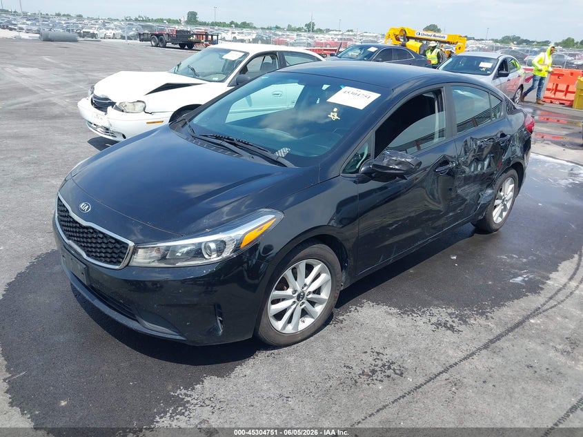 Vin: 3kpfl4a74he099400, lot: 45802614, kia forte s 20172