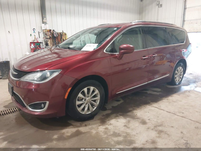 Vin: 2c4rc1bg7kr624773, lot: 45802621, chrysler pacifica touring l 20192