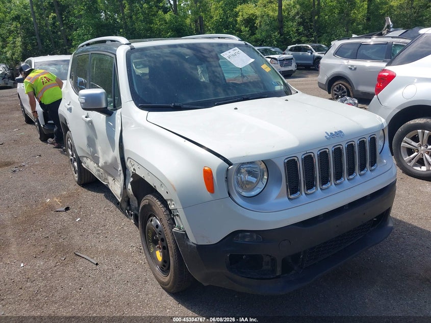 Vin: zaccjbdt0fpb53320, lot: 45802631, jeep renegade limited 2015 img_1