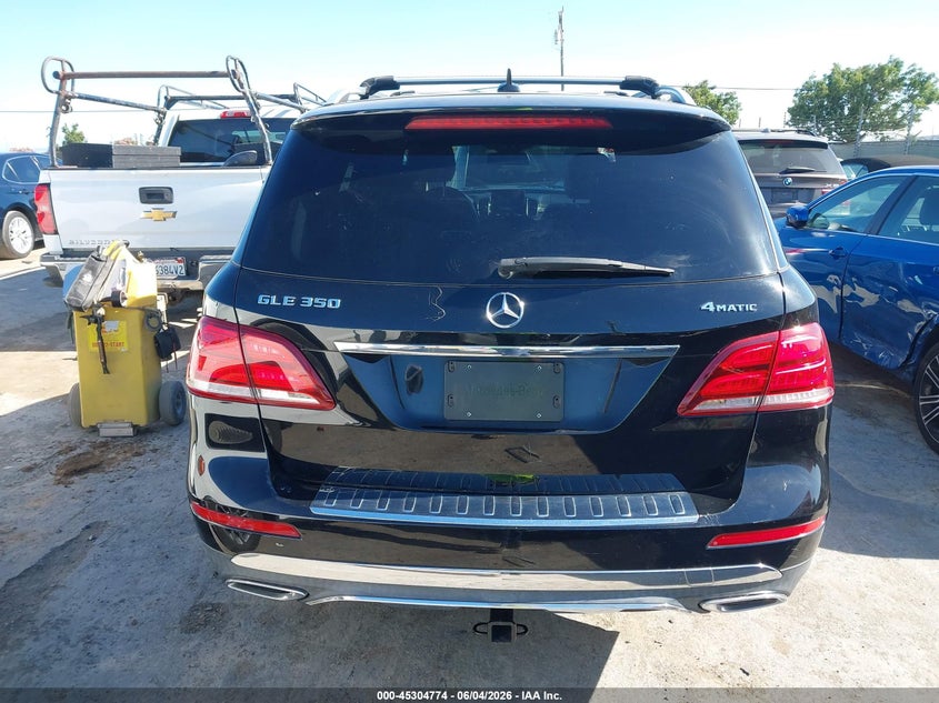 2017 Mercedes-Benz Gle 350 4Matic VIN: 4JGDA5HBXHA968965 Lot: 45304774
