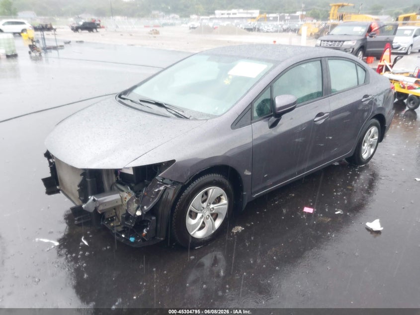 Vin: 19xfb2f54fe066893, lot: 45802658, honda civic lx 20152