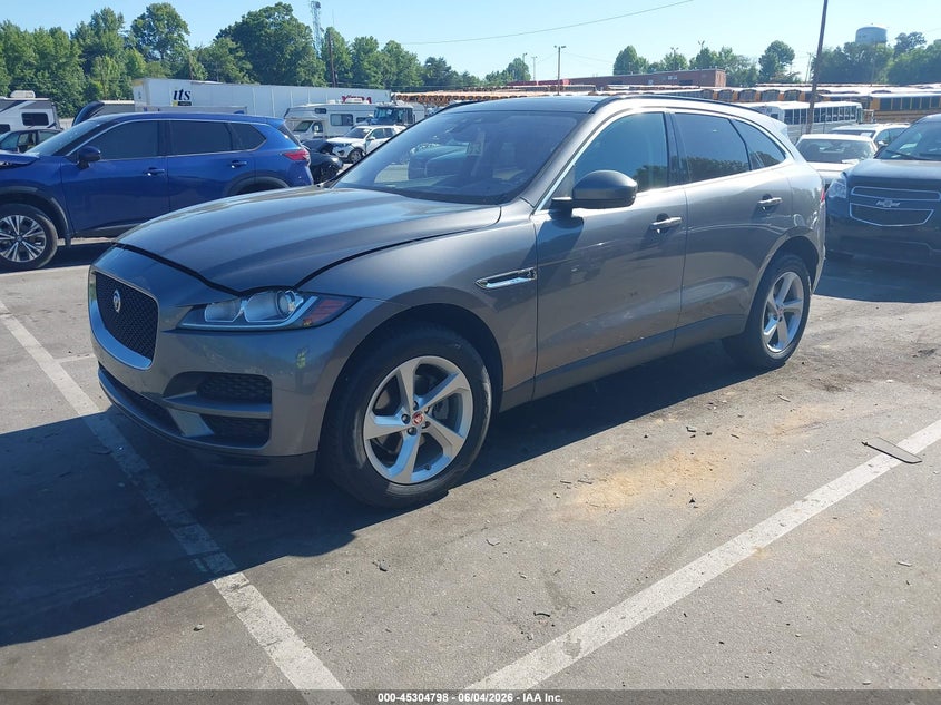 Vin: sadcj2fx4ka399152, lot: 45802661, jaguar f-pace 25t premium 20192
