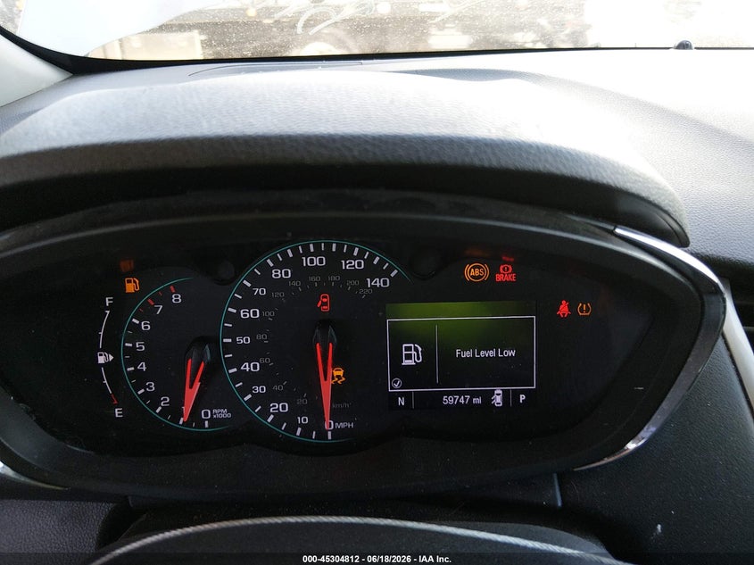 2020 Chevrolet Trax Fwd Lt VIN: KL7CJLSB5LB314341 Lot: 45304812