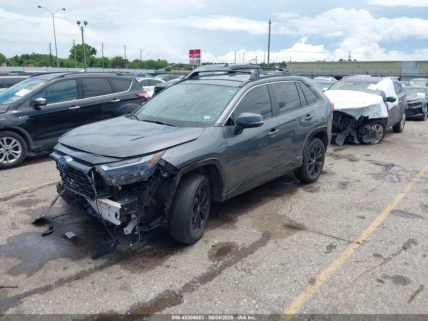 Vin: jtm16rfv4nd053228, lot: 45802746, toyota rav4 hybrid se 20222