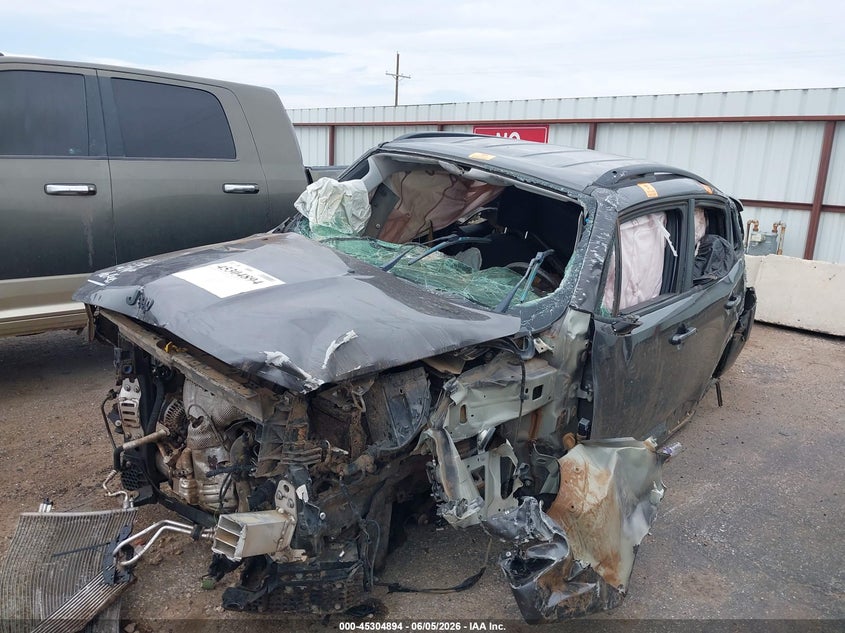Vin: zaccjabb9jph52760, lot: 45802757, jeep renegade altitude fwd 20182
