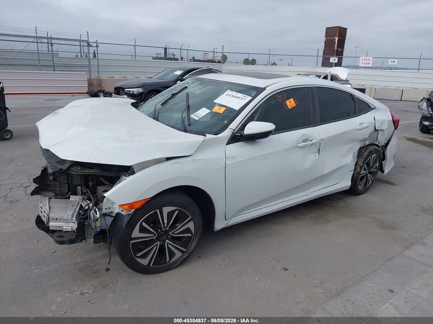 2018 HONDA CIVIC SEDAN 1.5L I-4 DI, DOHC, VVT, TURBO, 174HP