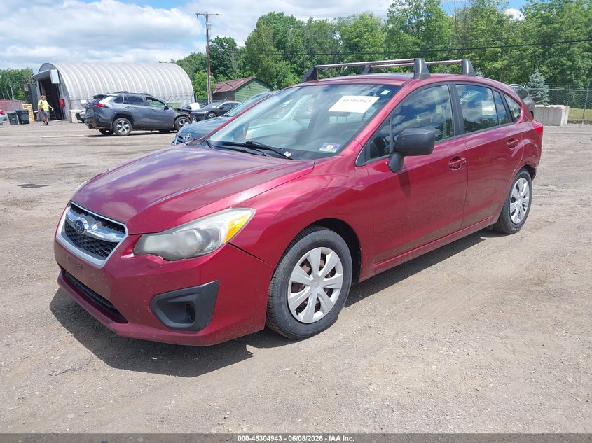 Vin: jf1gpaa67d2876549, lot: 45802806, subaru impreza 2.0i 20132