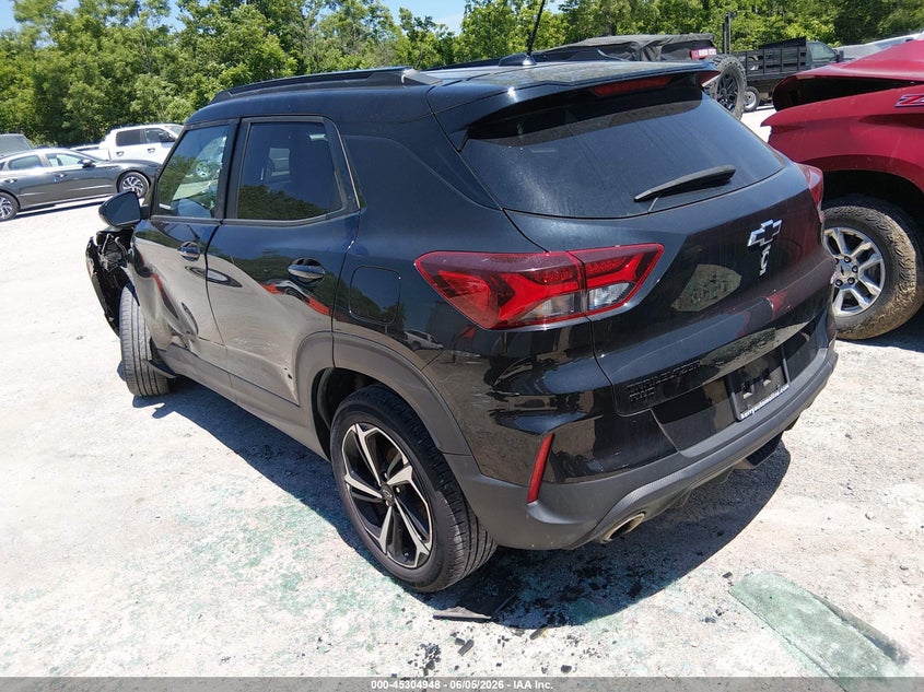 Vin: kl79musl8nb043388, lot: 45802811, chevrolet trailblazer awd rs 20223