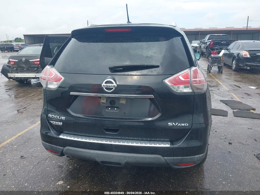 2016 Nissan Rogue Sv VIN: KNMAT2MV1GP604042 Lot: 45304949