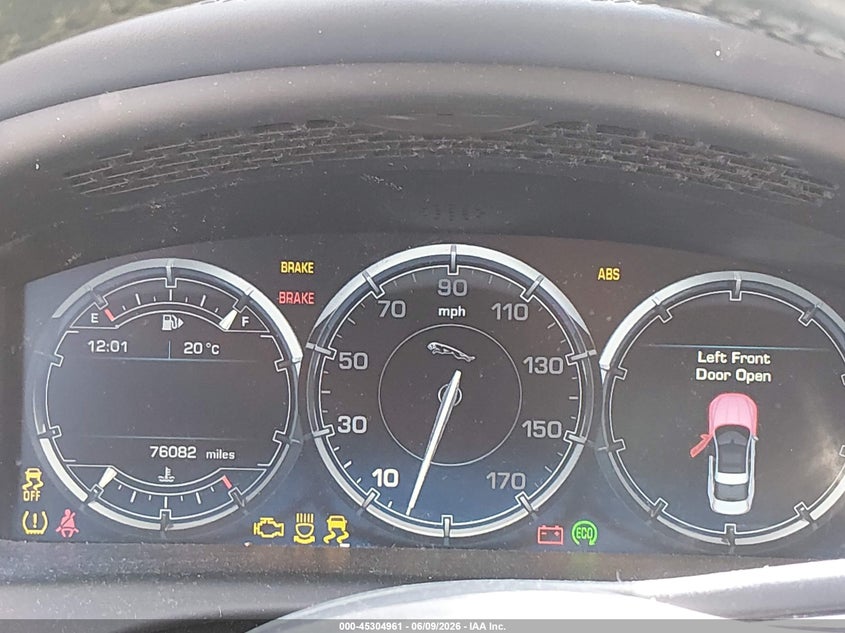 2015 JAGUAR XJ SEDAN 3.0L V-6 DI, DOHC, VVT, SUPERCHARGER, 340HP