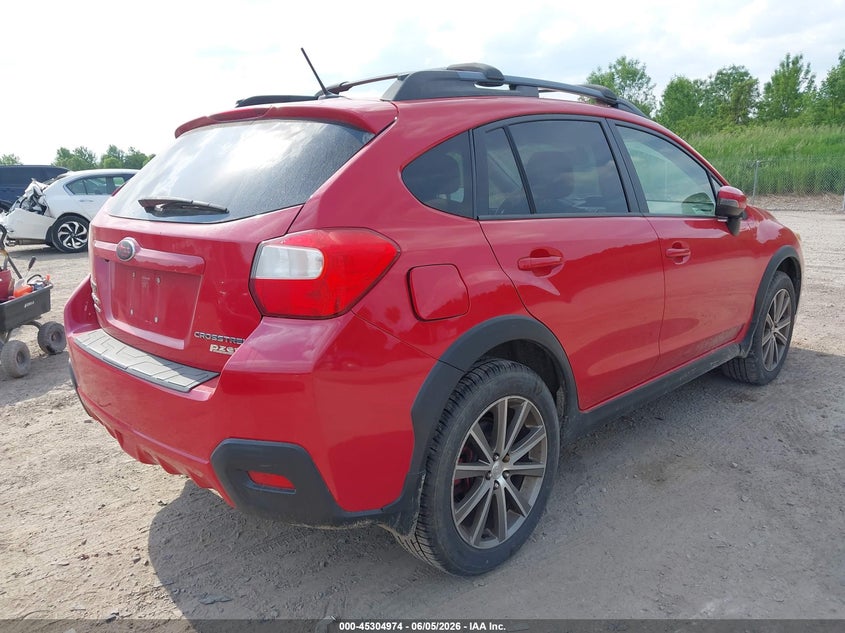 Vin: jf2gpabc8g8295448, lot: 45802837, subaru crosstrek 2.0i premium 20164