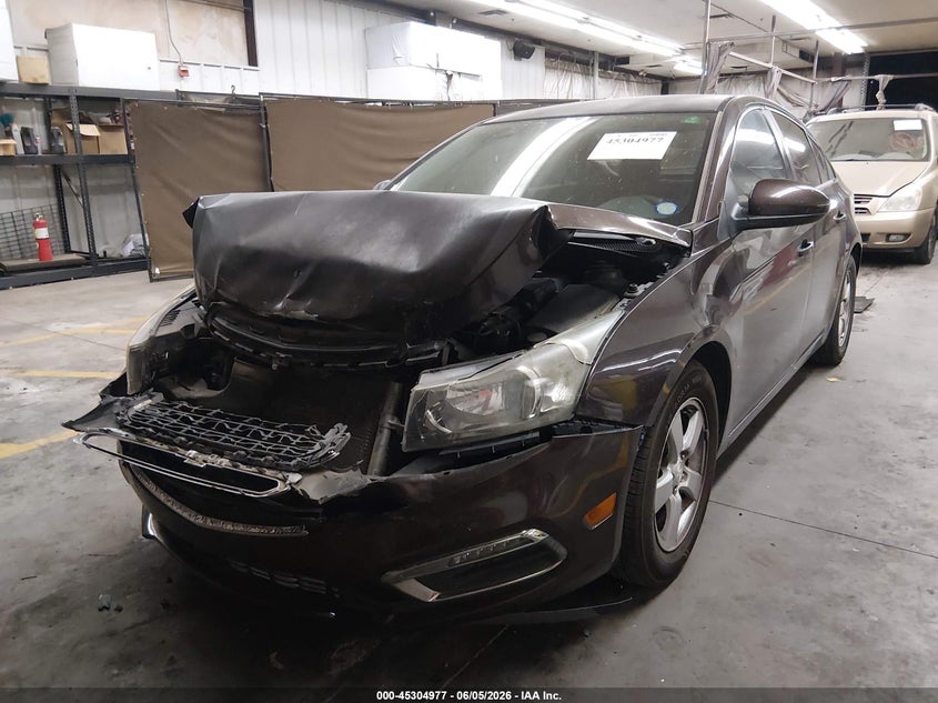 Vin: 1g1pc5sb4f7247516, lot: 45802840, chevrolet cruze 1lt auto 20152