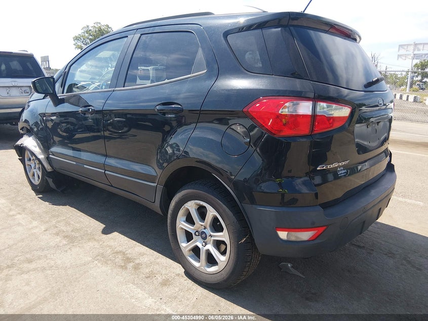 Vin: maj6s3gl0kc298160, lot: 45802853, ford ecosport se 20193