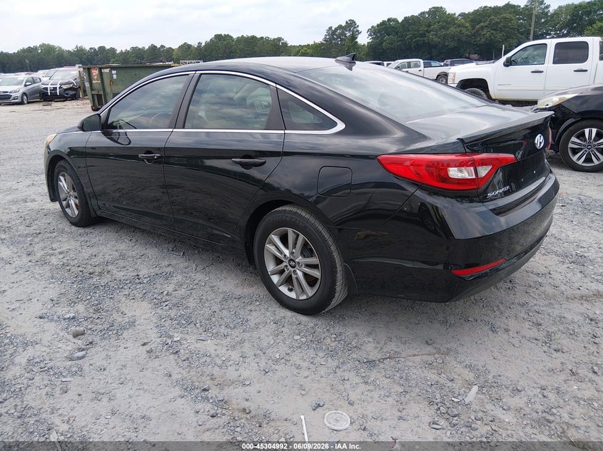 Vin: 5npe24aa5hh528758, lot: 45802855, hyundai sonata eco 20173