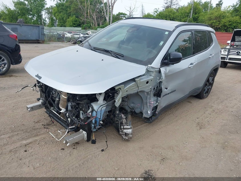 Vin: 3c4njdbnxtt163460, lot: 45802869, jeep compass latitude altitude 20262
