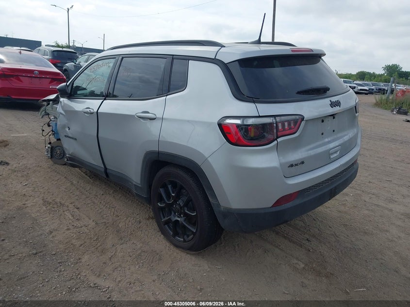 Vin: 3c4njdbnxtt163460, lot: 45802869, jeep compass latitude altitude 20263