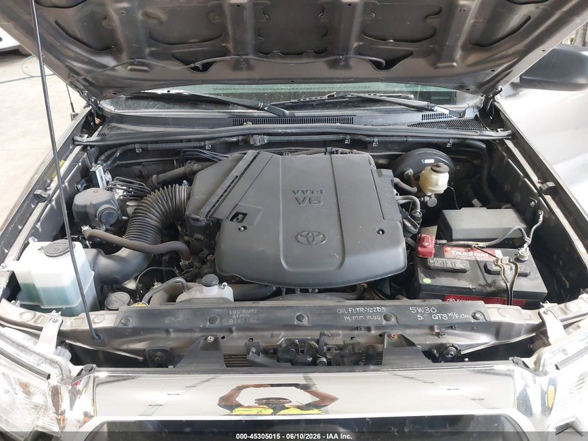 2015 Toyota Tacoma Base V6 VIN: 5TFUU4ENXFX137190 Lot: 45305015