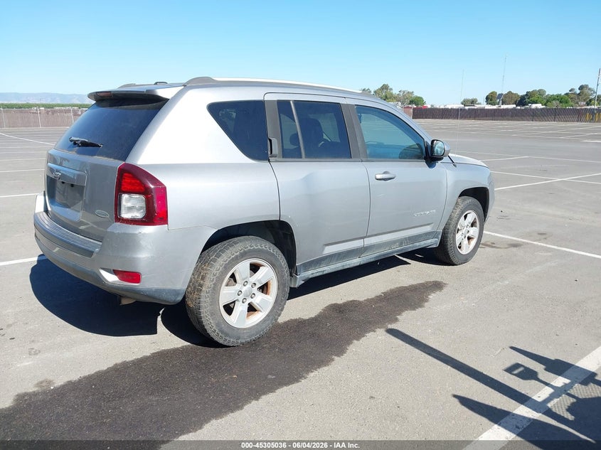 Vin: 1c4njcea2hd115189, lot: 45802898, jeep compass latitude fwd 20174