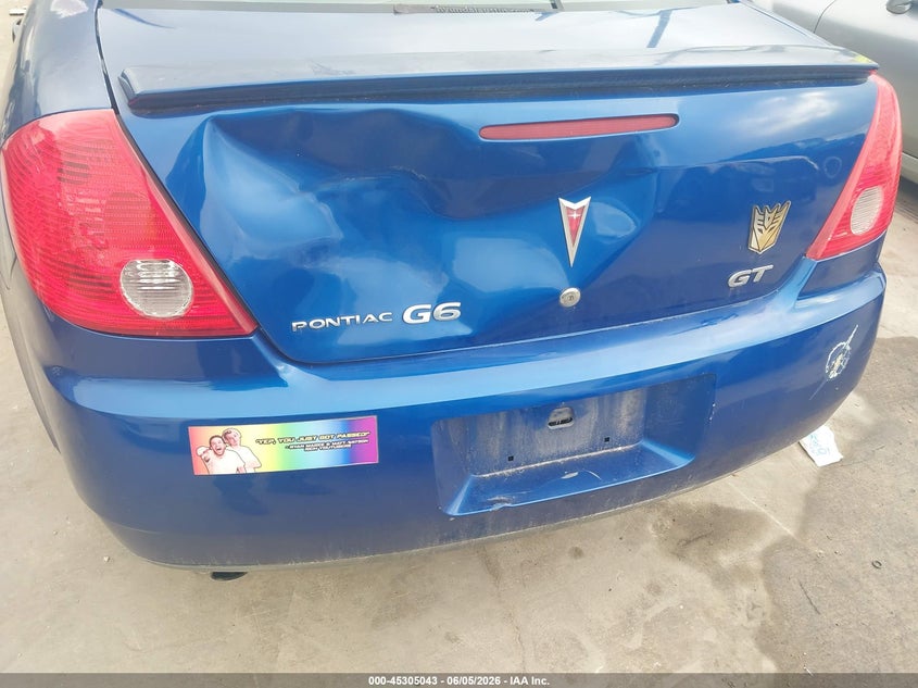 2007 Pontiac G6 Gt VIN: 1G2ZH58N174259553 Lot: 45305043