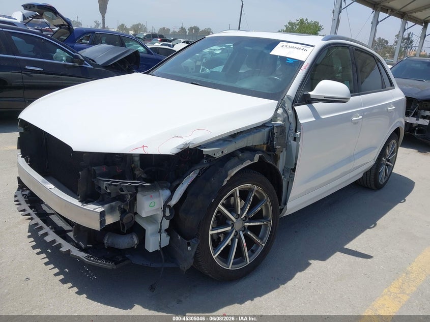 Vin: wa1eccfs5jr010294, lot: 45802909, audi q3 2.0t premium/2.0t sport premium 20182