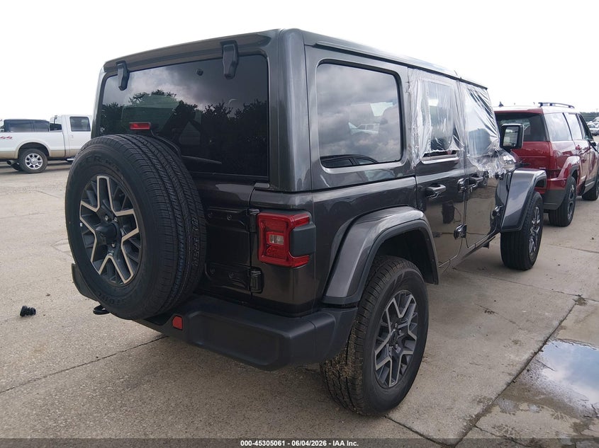 Vin: 1c4pjxen9sw587291, lot: 45802924, jeep wrangler 4-door sahara 4x4 20254