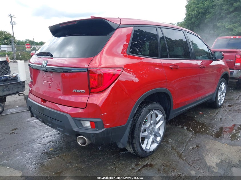 Vin: 5fnyf8h53rb006907, lot: 45802941, honda passport awd ex-l 20244
