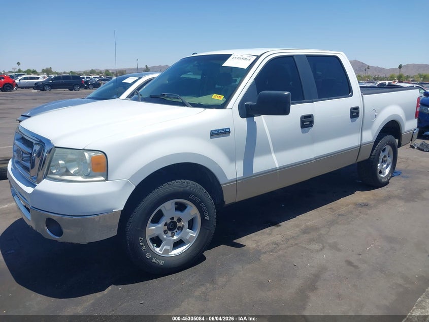 2007 Ford F-150 Lariat/Xlt VIN: 1FTPW12V07FA12264 Lot: 45305084