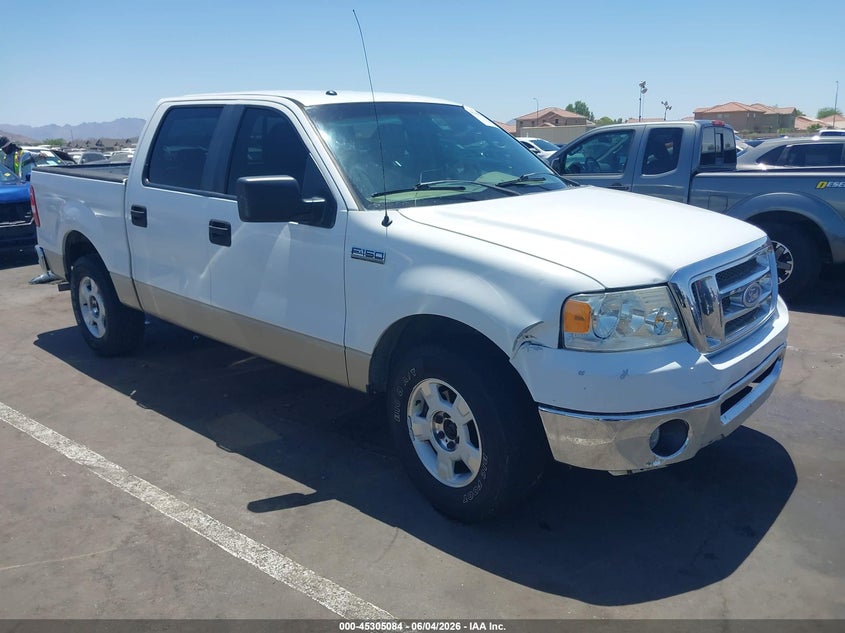 2007 Ford F-150 Lariat/Xlt VIN: 1FTPW12V07FA12264 Lot: 45305084