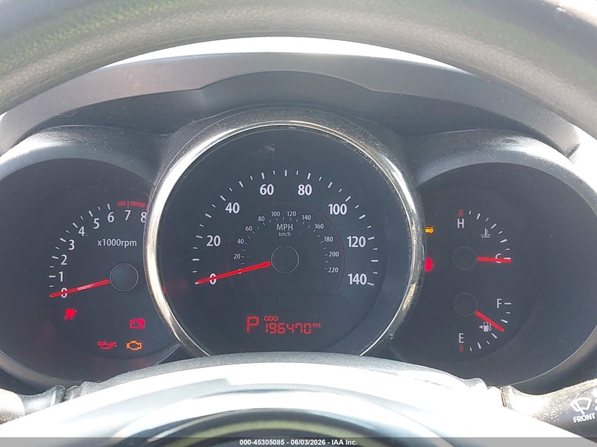2010 Kia Soul + VIN: KNDJT2A26A7175837 Lot: 45305085