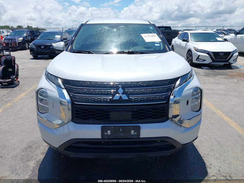 2022 Mitsubishi Outlander Es 2.5 S-Awc VIN: JA4J4TA88NZ040421 Lot: 45305090