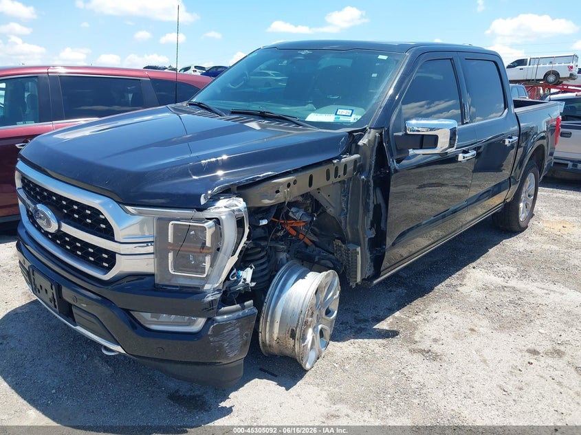 Vin: 1ftfw1e81pfd17046, lot: 45802955, ford f-150 platinum 20232