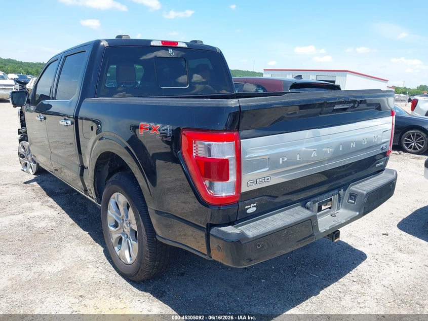 Vin: 1ftfw1e81pfd17046, lot: 45802955, ford f-150 platinum 20233