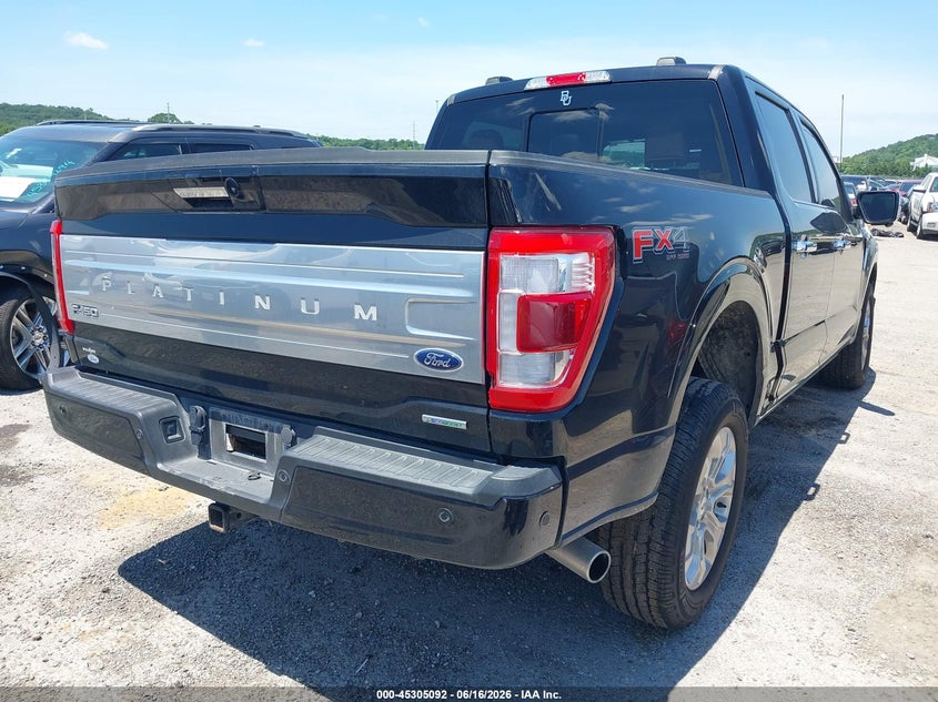 Vin: 1ftfw1e81pfd17046, lot: 45802955, ford f-150 platinum 20234