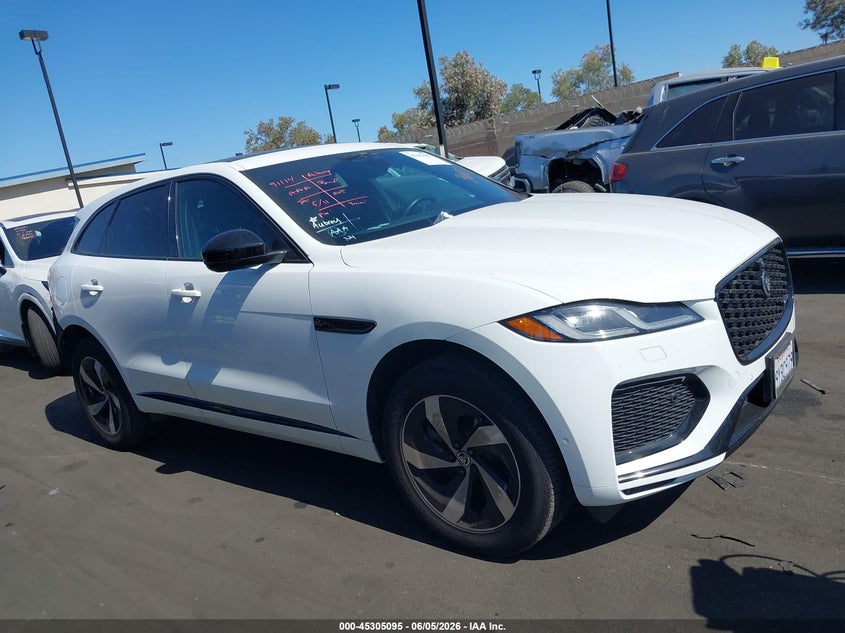 2024 Jaguar F-Pace R-Dynamic S P250 Awd Automatic VIN: SADCT2EX4RA741611 Lot: 45305095