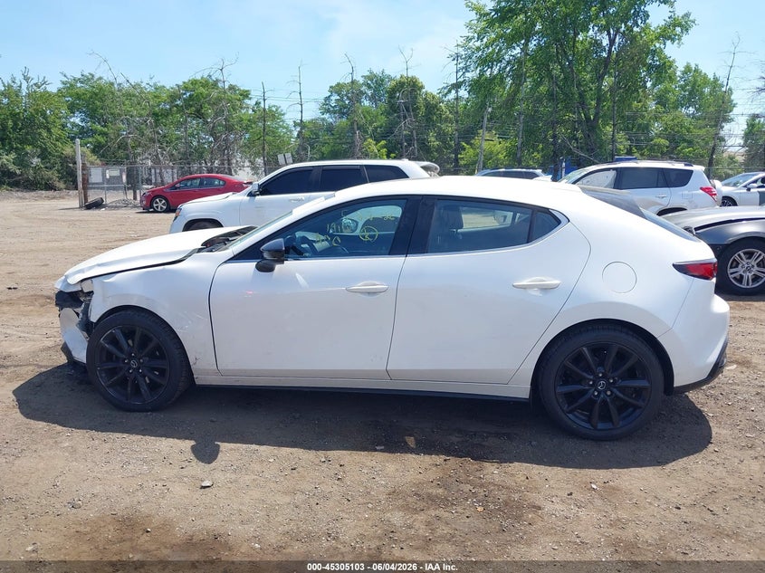 2021 Mazda Mazda3 2.5 Turbo VIN: JM1BPBJY9M1327341 Lot: 45305103