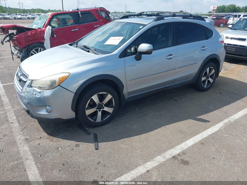 2014 SUBARU XV CROSSTREK HYBRID auction photo 2