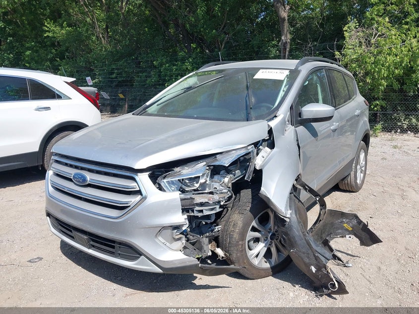 Vin: 1fmcu0hd4kub47230, lot: 45802999, ford escape sel 20192