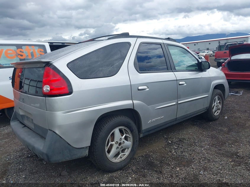 2005 PONTIAC AZTEK SPORT UTILITY VEHICLE 3.4L V-6 185HP
