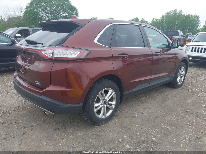 Vin: 2fmpk4j91gbc57962, lot: 45803004, ford edge sel 20164