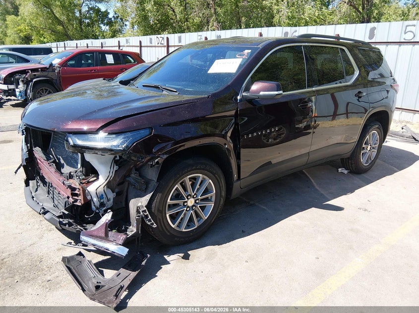 2022 CHEVROLET TRAVERSE auction photo 2
