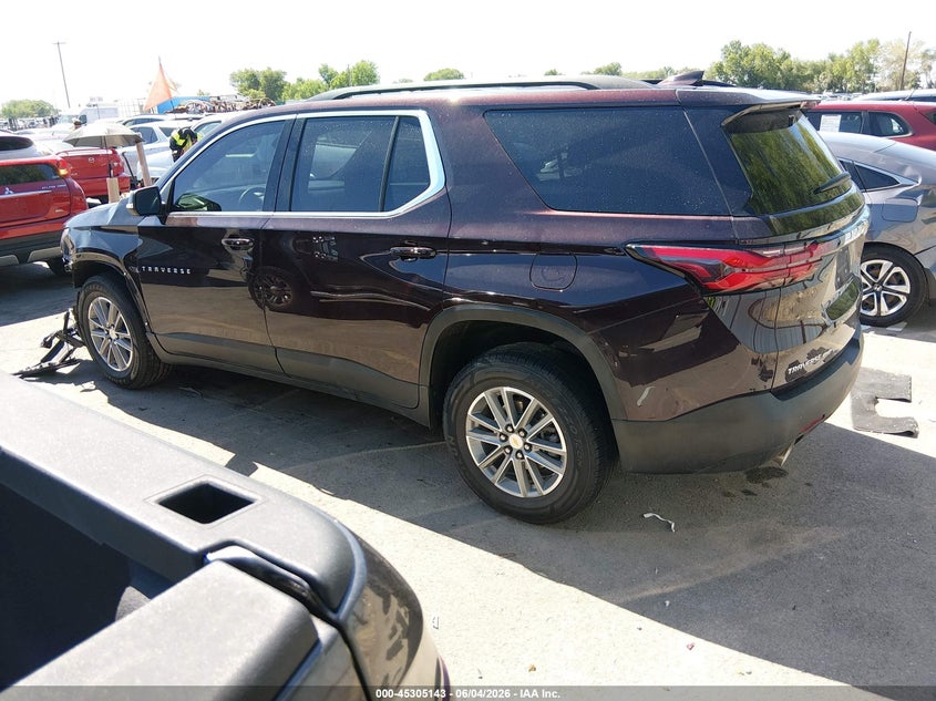 2022 CHEVROLET TRAVERSE auction photo 3