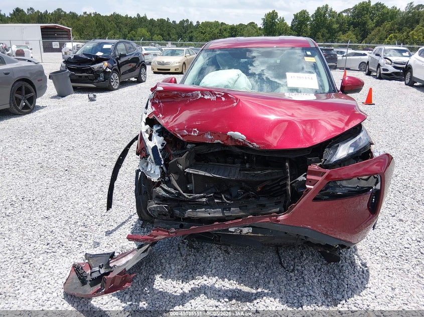 VIN 5N1AT3BA1MC808778 2021 NISSAN ROGUE SV FWD
