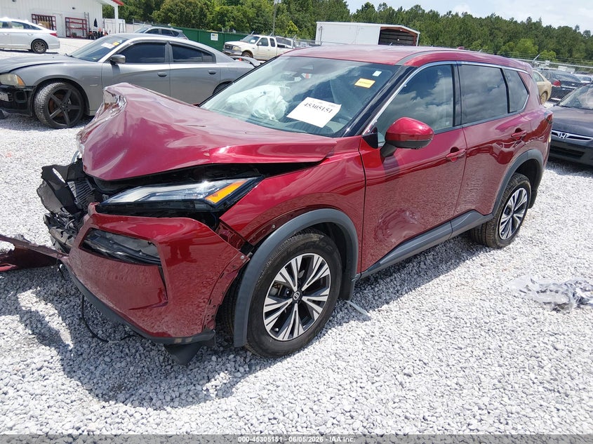 Vin: 5n1at3ba1mc808778, lot: 45803014, nissan rogue sv fwd 20212