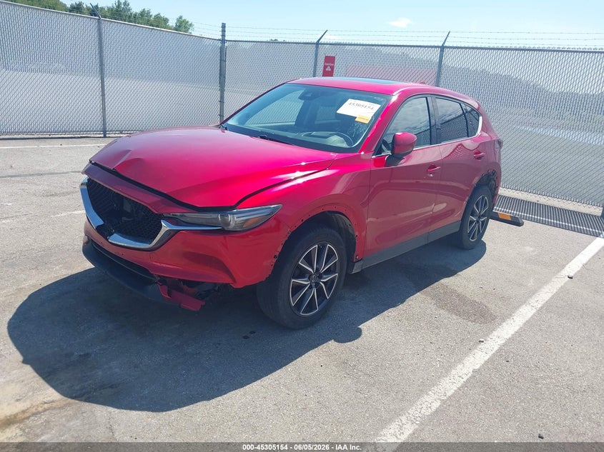Vin: jm3kfbdl4h0225886, lot: 45803017, mazda cx-5 grand touring 20172