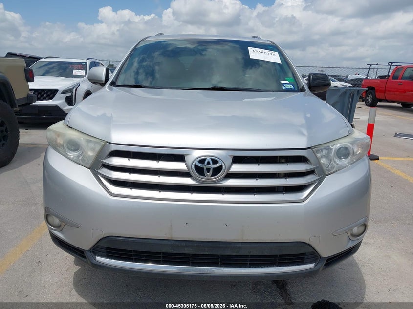 2012 Toyota Highlander 3.5 Limited V6 silver Lot 111045305175 Vin 5TDYK3EH6CS076806