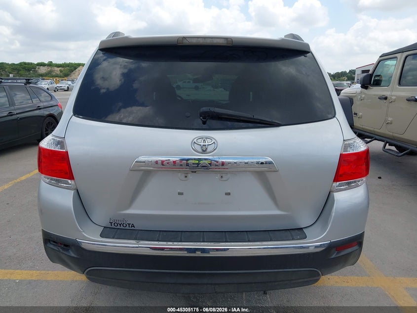 2012 Toyota Highlander 3.5 Limited V6 silver Lot 111045305175 Vin 5TDYK3EH6CS076806
