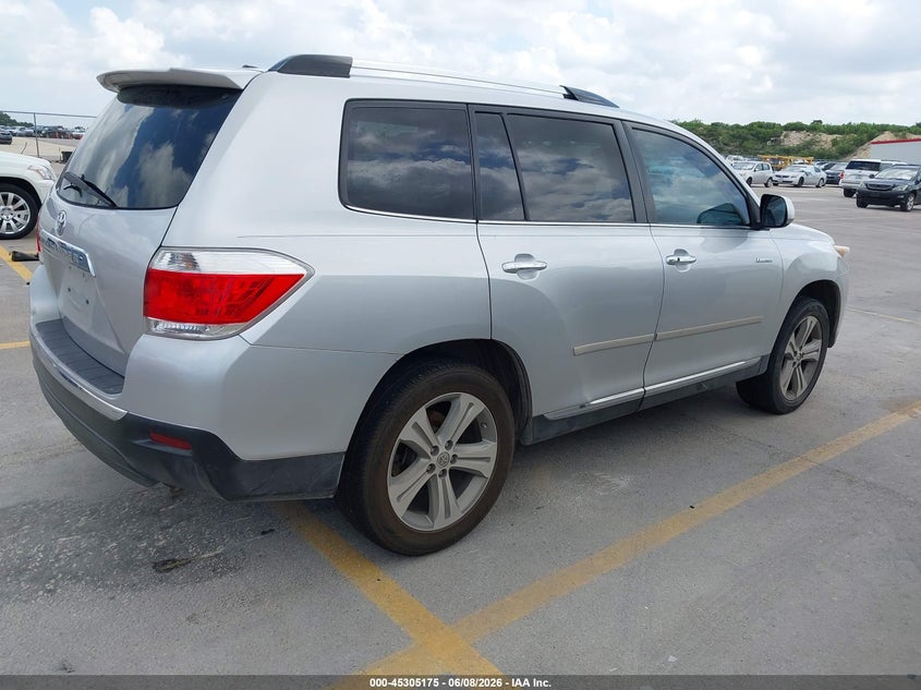2012 TOYOTA HIGHLANDER auction photo 4
